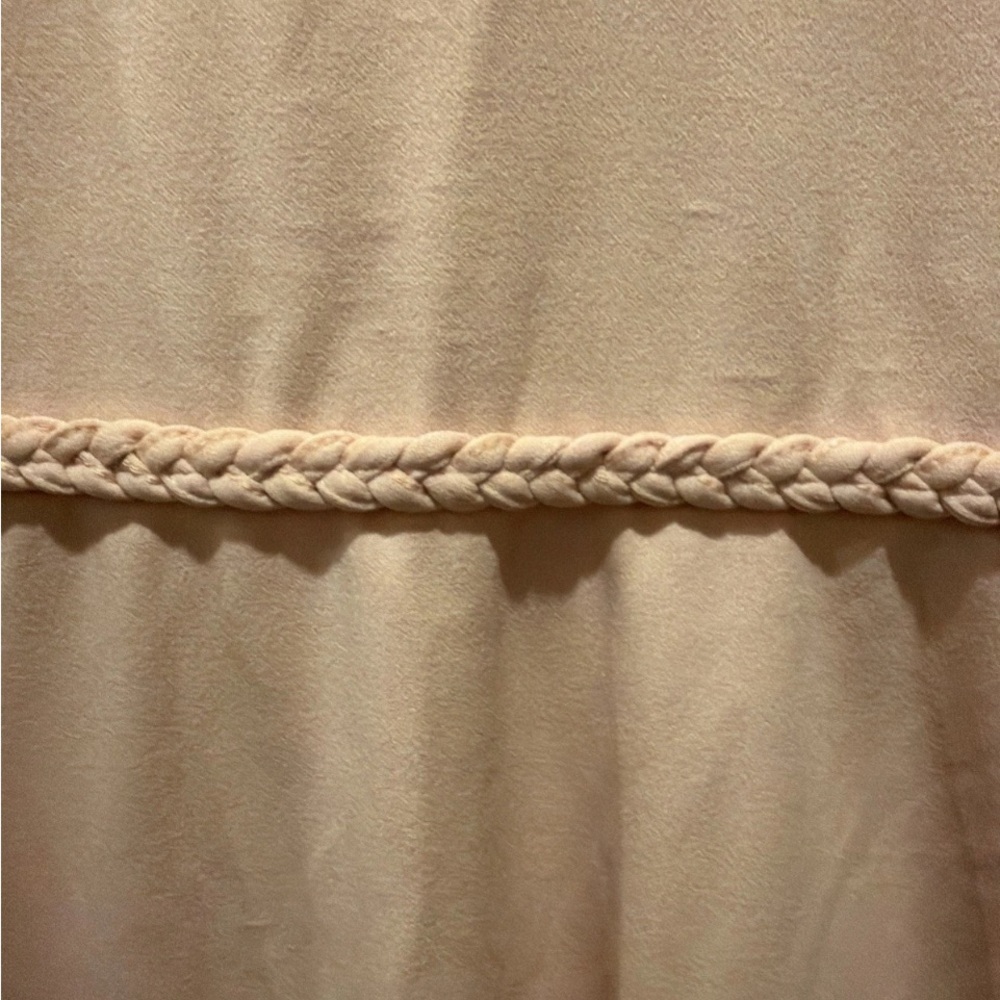 Nema Avenue Soft Blush Pink A-Line Fit&Flare Dress W/ Pearl Detail NWT 1X - Picture 5 of 10